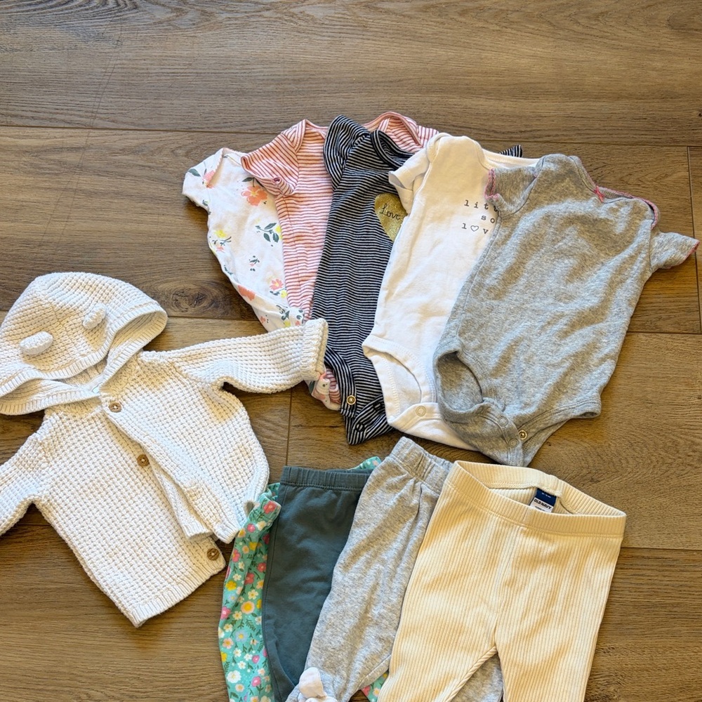 0-3 month baby girl bundle